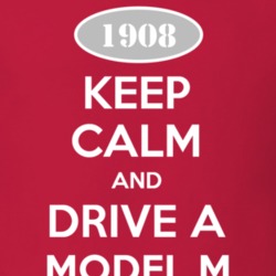 Keep Calm and Drive A 1908 Cadillac Model M T Shirt