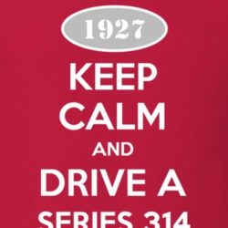 Keep Calm and Drive A 1927 Cadillac Series 314 T Shirt