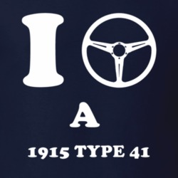 I Drive A 1915 Cadillac Type 41 Steering Whel T Shirt