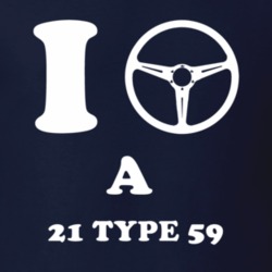 I Drive A 1921 Cadillac Type 59 Steering Whel T Shirt