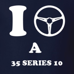 I Drive A 1935 Cadillac Series 10 Steering Whel T Shirt