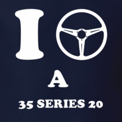 I Drive A 1935 Cadillac Series 20 Steering Whel T Shirt
