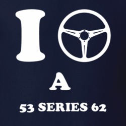I Drive A 1953 Cadillac Series 62 Steering Whel T Shirt