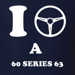 I Drive A 1960 Cadillac Series 63 Steering Whel T Shirt