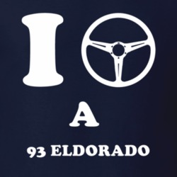 I Drive A 1993 Cadillac Eldorado Steering Whel T Shirt