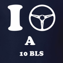 I Drive A 2010 Cadillac BLS Steering Whel T Shirt