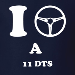 I Drive A 2011 Cadillac DTS Steering Whel T Shirt