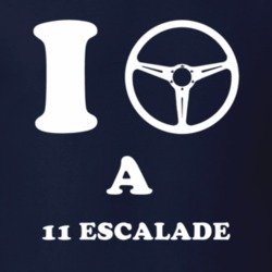 I Drive A 2011 Cadillac Escalade Steering Whel T Shirt