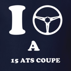 I Drive A 2015 Cadillac ATS Coupe Steering Whel T Shirt
