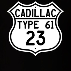 1923 Cadillac Type 61 Highway Route Sign T Shirt