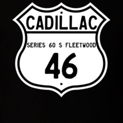1946 Cadillac Series 60 S Fleetwood Highway Route Sign T Shirt