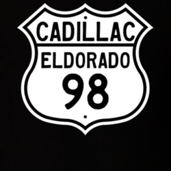 1998 Cadillac Eldorado Highway Route Sign T Shirt