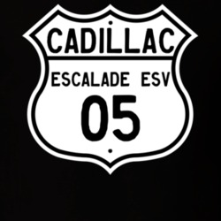 2005 Cadillac Escalade ESV Highway Route Sign T Shirt