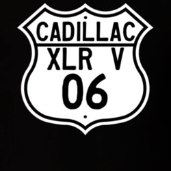 2006 Cadillac XLR V Highway Route Sign T Shirt