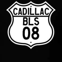 2008 Cadillac BLS Highway Route Sign T Shirt