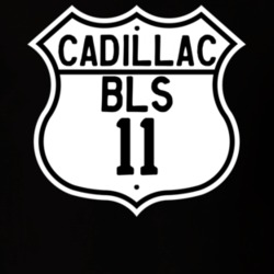 2011 Cadillac BLS Highway Route Sign T Shirt