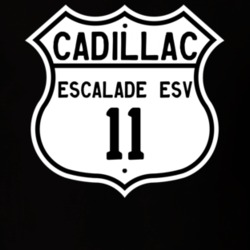 2011 Cadillac Escalade ESV Highway Route Sign T Shirt