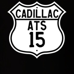 2015 Cadillac ATS Highway Route Sign T Shirt