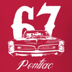1967 Pontiac GTO  Grill Year Model Dark Color Shirt