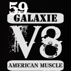 1959  GALAXIE American Muscle V8 Car Lover T Shirt