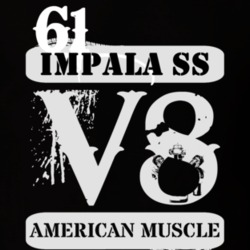 1961 CHEVY IMPALA SS American Muscle V8 Car Lover T Shirt