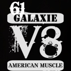 1961  GALAXIE American Muscle V8 Car Lover T Shirt