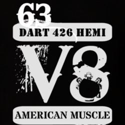 1963 DODGE DART 426 HEMI American Muscle V8 Car Lover T Shirt