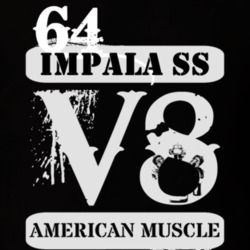 1964 CHEVY IMPALA SS American Muscle V8 Car Lover T Shirt