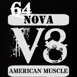 1964 CHEVY NOVA American Muscle V8 Car Lover T Shirt