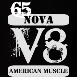 1965 CHEVY NOVA American Muscle V8 Car Lover T Shirt