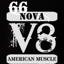 1966 CHEVY NOVA American Muscle V8 Car Lover T Shirt