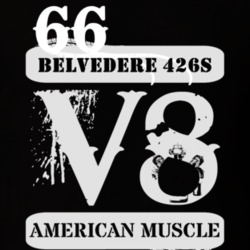 1966 PLYMOUTH BELVEDERE 426S American Muscle V8 Car Lover T Shirt