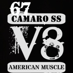 1967 CHEVY CAMARO SS American Muscle V8 Car Lover T Shirt