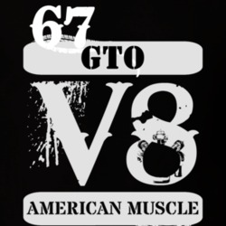 1967 PONTIAC GTO American Muscle V8 Car Lover T Shirt