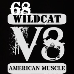 1968 BUICK WILDCAT American Muscle V8 Car Lover T Shirt