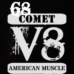 1968 MERCURY COMET American Muscle V8 Car Lover T Shirt