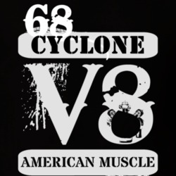 1968 MERCURY CYCLONE American Muscle V8 Car Lover T Shirt