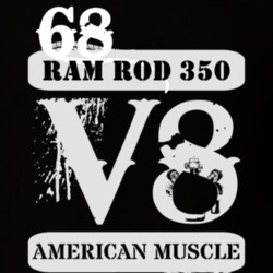 1968 OLDSMOBILE CUTLASS RAM ROD 350 American Muscle V8 Car Lover T Shi