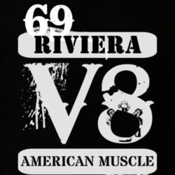 1969 BUICK RIVIERA American Muscle V8 Car Lover T Shirt