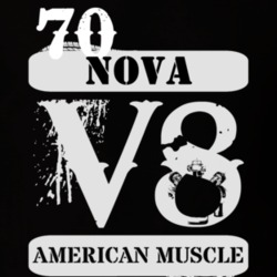 1970 CHEVY NOVA American Muscle V8 Car Lover T Shirt