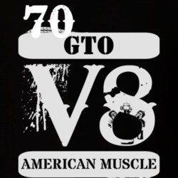 1970 PONTIAC GTO American Muscle V8 Car Lover T Shirt