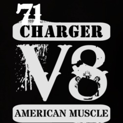 1971 DODGE CHARGER American Muscle V8 Car Lover T Shirt