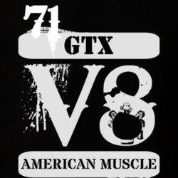 1971 PLYMOUTH GTX American Muscle V8 Car Lover T Shirt