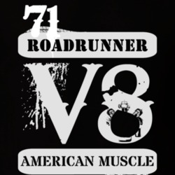1971 PLYMOUTH ROADRUNNER American Muscle V8 Car Lover T Shirt