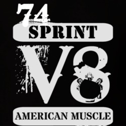 1974 GMC SPRINT American Muscle V8 Car Lover T Shirt