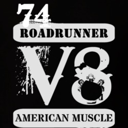 1974 PLYMOUTH ROADRUNNER American Muscle V8 Car Lover T Shirt