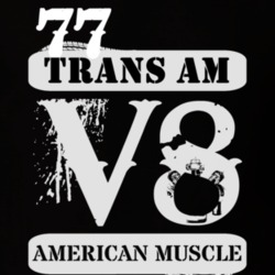 1977 PONTIAC TRANS AM American Muscle V8 Car Lover T Shirt