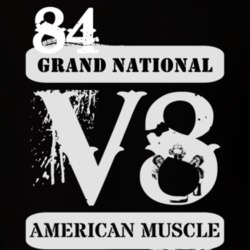 1984 BUICK GRAND NATIONAL American Muscle V8 Car Lover T Shirt