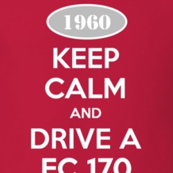 Keep Calm and Drive A 1960 FC 170 Funny Jeep T Shirt