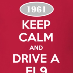 Keep Calm and Drive A 1961 FJ 9 Funny Jeep T Shirt